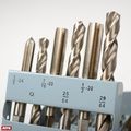 Drill Bit And Tap Unc Set 18pc