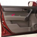 G-plus Leather Front Door Panels Armrest Cover Compatible With Honda Cr-v Crv 2007-2012 Gray 2pcs