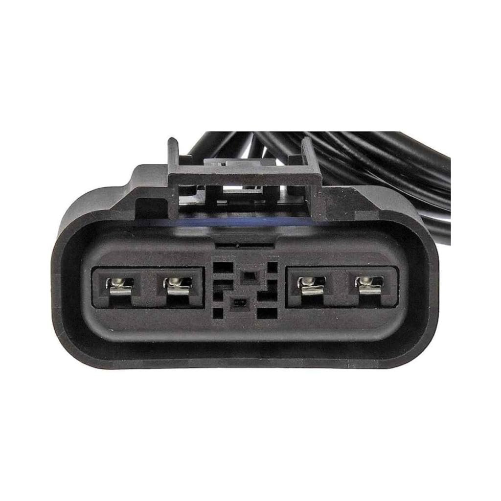 Pigtail Connector For Mercury Mariner 2005 2006 2007 2008 6 Terminal Female Blade Plastic 8u2z-14s411-aa 4 12 Ga And 2 16 Wire
