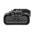 Pigtail Connector For Mercury Mariner 2005 2006 2007 2008 6 Terminal Female Blade Plastic 8u2z-14s411-aa 4 12 Ga And 2 16 Wire