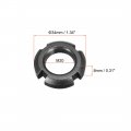 Uxcell M20x1 5mm Retaining Four-slot Slotted Round Nuts 2 Pcs