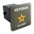 U S Army Veteran Logo Tow Trailer Hitch Cover Plug Insert
