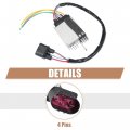 Uxcell 1 Set No 8e09595ag 8e0959501ab 8e0959501k Radiator Engine Cooling Fan Control Unit Module Controller For Audi A4 1 8l 3