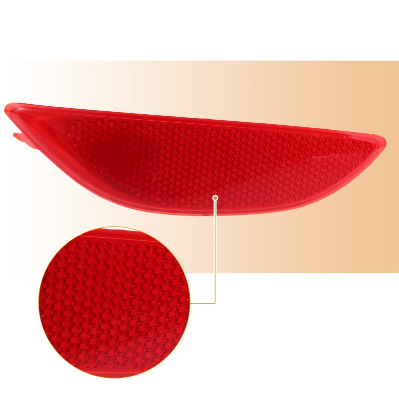 Rear Left Bumper Reflector Light Cover For Hyundai Accent 2012-2017 92405-1r000 Red