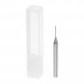 Square Nose End Mill 0 6mm Solid Carbide Long Reach Cnc Router Bits 2 Flutes Milling Cutter With Extended Neck 10mm Cutting 