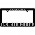 U S Air Force Aim High License Plate Frame Black White 
