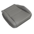 Passenger Side Bottom Seat Cover Replacement Gray Leather For Honda Accord 2008 2009 2010 2011 2012 Custom Fit Automotive Pvc