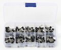 Ltvystore 10values 200pcs Npn Pnp Power Transistor Assortment Assorted Kit Bc327-bc558 With Clear Plastic Box 