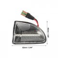 X Autohaux 1 Pair Car Markers Accessories Sequential Side Marker Lights Turn Signal Light Assembly 4519067700c40a For Smart