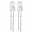 Uxcell 100pcs 5mm Multicolor Fast Flashing Dynamics Led Diode Lights Bright Lighting Bulb Lamps Electronics Components Filcker 