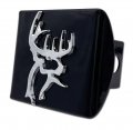 Elektroplate Officially Licensed Buck Commander All Metal Black Hitch Cover For Trucks And Suvs Fits Standard 2 Trailer