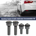 Acropix Front Bushing Engine Cradle Subframe Crossmember Kit Fit For Nissan Juke F15 Pack Of 4 Black