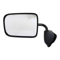 Door Mirror For Dodge B1500 B2500 B3500 1995 1996 1997 Driver Side Black Plastic Housing Manual Adjustment Clear Glass 