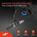 A-premium O2 Oxygen Sensor Compatible With Cadillac Cts 2007 6 0l Upstream Downstream 4-pc Set