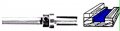 Whiteside Router Bits 3025 Template Bit With Oversize Bearing 