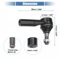 X Autohaux 2pcs Front Outer Tie Rod End Links Suspension Steering Kit Es3713 For Toyota Matrix 2003-2008 Pontiac Vibe