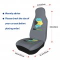 Rose Flower Bahamas Flag Car Front Seat Covers Set Of 2 Washable Breathable Vehicle Cushion Protector For Sedan Truck