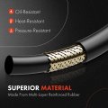 A-premium Power Steering Hose Return Line Assembly Compatible With Buick Lesabre Park Avenue Cadillac Deville Fleetwood