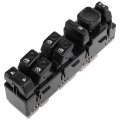 Master Power Window Switch Front Left Driver Side 4 26 10 12 Pins For 2003-2006 Cadillac Escalade Esv Replaces 920-020 10398565