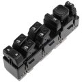 Master Power Window Switch Front Left Driver Side 4 26 10 12 Pins For 2003-2006 Cadillac Escalade Esv Replaces 920-020 10398565