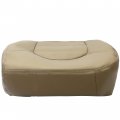 Kuafu Seat Bottom Cover Top Compatible With 1999 2000 Ford F250 F350 F450 Lariat Power Stroke Turbo Artificial Leather Tan