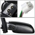 To1320247 Oe Style Powered Heated Driver Left Side View Door Mirror Compatible With Toyota Corolla 09-13