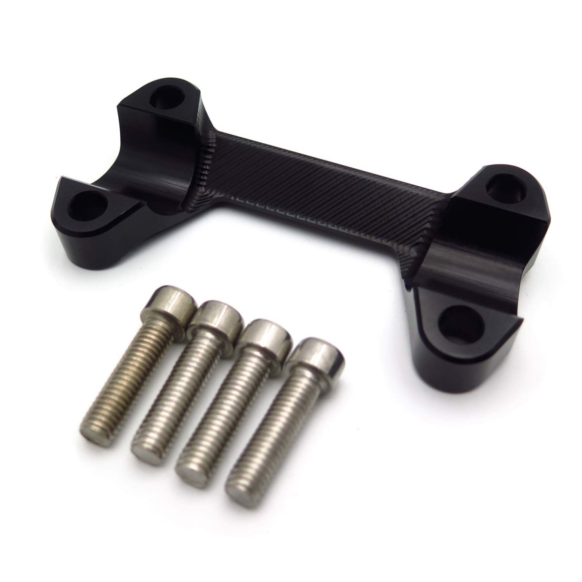 Httmt- Cnc Aluminum Handlebar Riser Mount Top Clamp Mounts For 125 200 390 Duke 2013-2019 P N Gzsp-k3-005