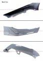 Acr Style Jdm Painted Two-toned Gloss Black Sonic Grey Pearl Front Bumper Lip Splitter Kit Compatible For 2021 2022 Honda