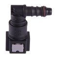 Beler 4pcs 2set Elbow Straight 5 16 7 89mm Sae To 16 8mm Nylon Fuel Line Hose Quick Release Connector