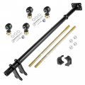 Caltric Steering Shaft Post With Tie Rod End Kit For Polaris Sportsman 800 2005 2006 2007