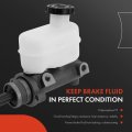 A-premium Brake Master Cylinder With Reservoir And Cap Compatible Ford Vehicles Econoline Super Duty E-350 1997-1998 Replace Oe