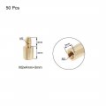 Uxcell M2x4mm 3mm Male-female Brass Hex Pcb Motherboard Spacer Standoff For Fpv Drone Quadcopter Computer Circuit Board 50pcs
