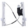 Electric Power Window Regulator With Motor For Dodge Avenger 2008-2010 Sedan Front Left And Right 2-pc Set
