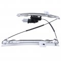 A-premium Electric Power Window Regulator With Motor Compatible Dodge Avenger 2008-2010 Sedan Front Left And Right 2-pc Set