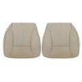 Driver And Passenger Side Bottom Replacement Microfiber Leather Seat Covers Med Camel Tan For Dodge Ram 1500 2500 3500 1998 
