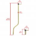 For John Deere D105 D110 D120 D125 D130 D140 D150 D155 D160 D170 Right Drag Link Mod-ztf1-18899