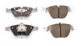 Z26-918 Carbon Fiber Ceramic Front Brake Pads With Installation Hardware For Bmw 3 Series 5 7 X1 And Z4 Performance Upgrade 