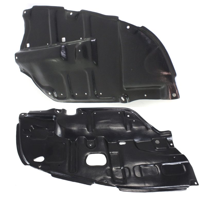 Evan Fischer Engine Splash Shield Set Of 2 For 2002-2003 Lexus Es300 Fits 2004-2006 Es330 Driver And Passenger Side