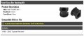 Front Sway Bar Bushing Kit Compatible With 1998-2002 Toyota 4runner