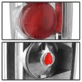Acanii For 1997-2002 Ford Expedition Chrome Rear Tail Lights Brake Lamps Replacement Driver Passenger Side