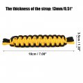 X Autohaux 2 Pcs Black Yellow Door Limiting Strap For Jeep Wrangler Tj Jk Jku Jl Jlu Yj Gladiator Jt 4 1987-2021 Check Straps