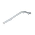 Grille Molding For Hyundai Santa Fe 2021 2022 2023 Passenger Side Lower Bright Satin Nickel Finish Replacement Hy1047131 