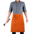 Qeelink Welding Waist Apron With Pocket 24 X 25 Leather Wasit Tools For Men And Women 