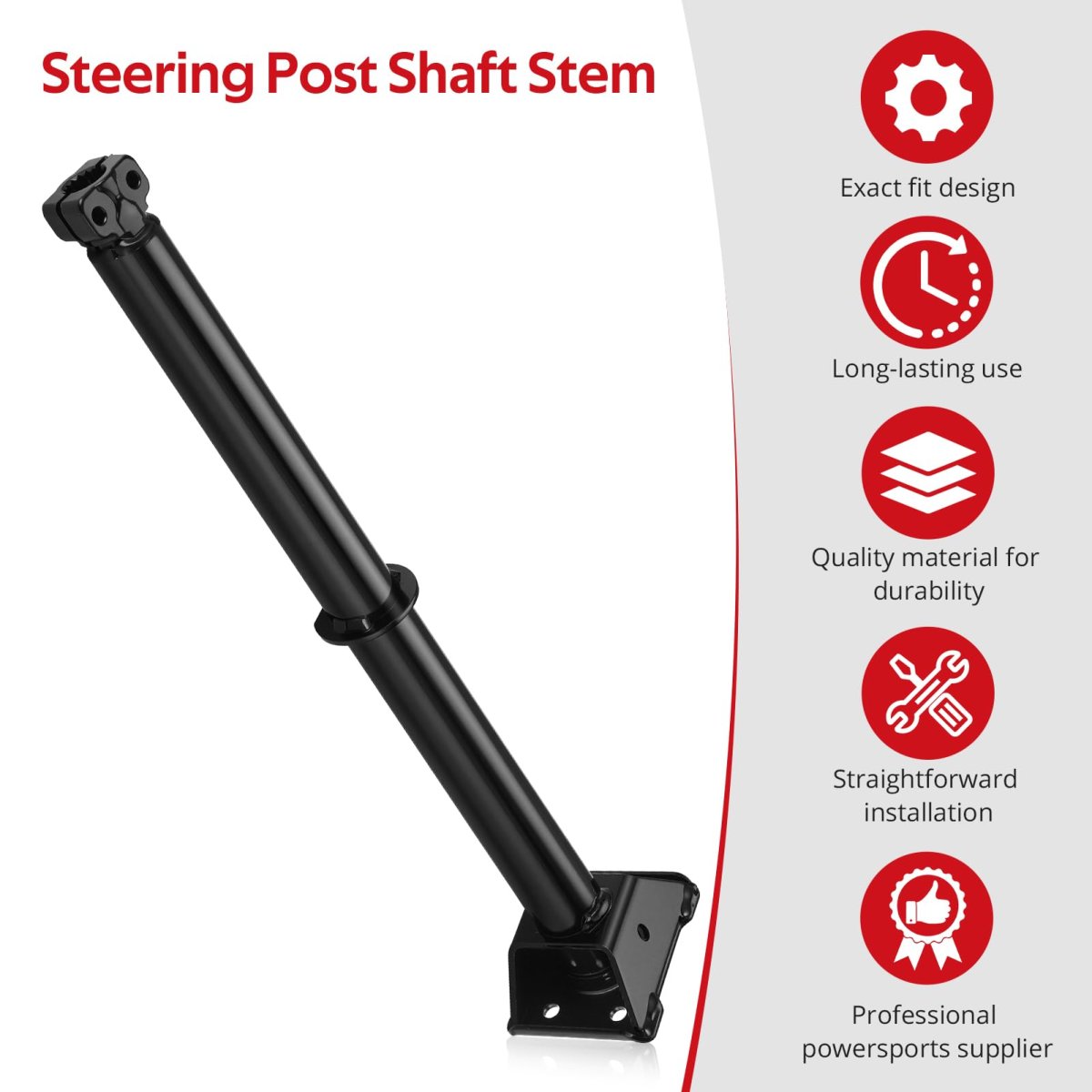 Steering Post Shaft Stem For Polaris Sportsman Scrambler 550 850 1000 2009 2025 Part Number 329