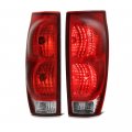 Red Lens Oe-style Tail Light Lamp Assembly For 2002-2006 Chevy Avalanche 1500 2500 Driver Passenger Side 