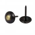 Aexit Leather Sofa Nails Screws Fasteners Round Head Renovation Tack Nail Black Bronze Tone 11mm X Tacks 17mm 20pcs