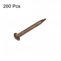 Uxcell Small Tiny Brass Nails 1 2x12mm For Diy Wooden Hardware Accessories 200pcs