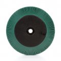 Scotch-brite Radial Bristle Brush Aluminum Oxide 6000 Rpm 8 Diameter X 1 Width 50 Grit Green Pack Of