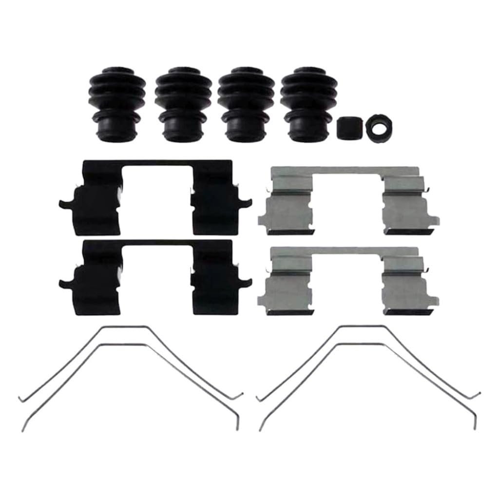 Disc Brake Hardware Kit For Acura Rdx 2014 2015 2016 2017 2018 Front Position Gold Classification Steel Regular Service Grade