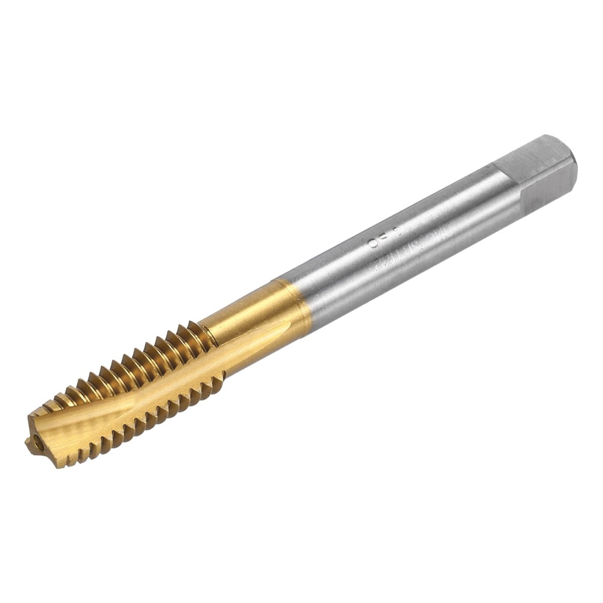 Spiral Point Plug Threading Tap 3 8-16 Unc Thread Ground Threads H2 Flutes High Speed Steel Hss 6542 Titanium Coated Round